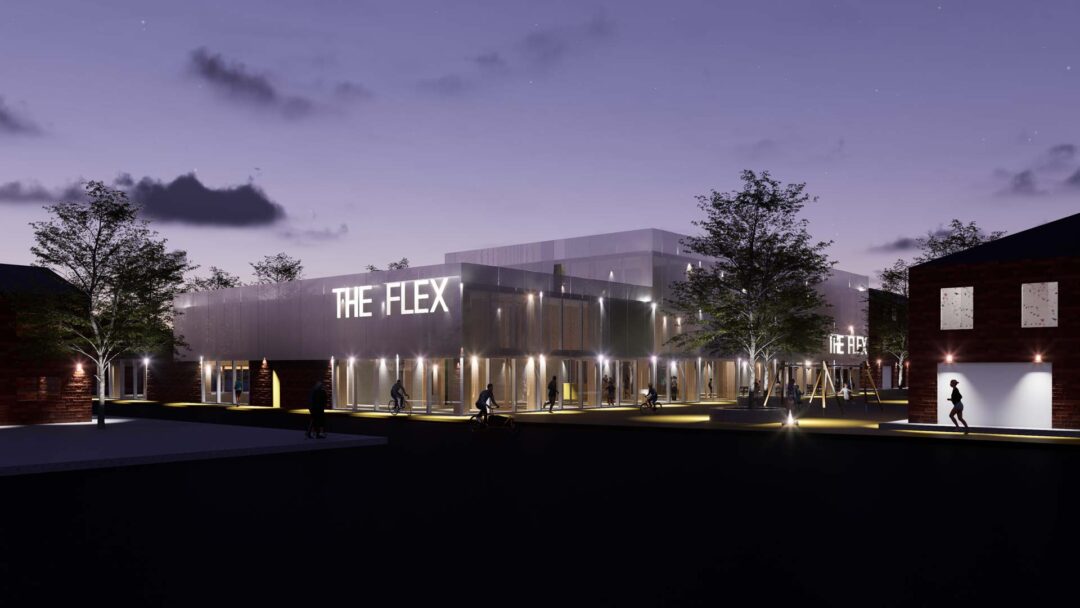 Night View of the Upper Stanhope Street